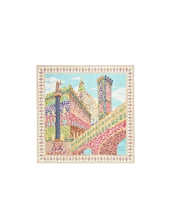 Ferragamo Palazzo Spini Feroni Print Scarf