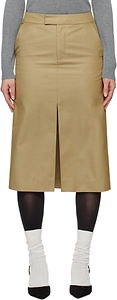 Shushu/Tong Front-Slit Straight Skirt