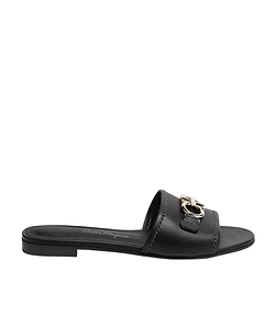 Rhodes Leather Slides