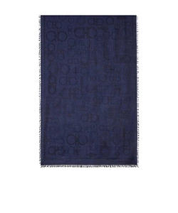 Ferragamo All-Over Gancini Scarf