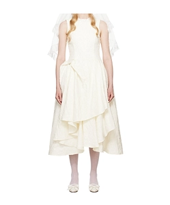 Shushu/Tong Ssense Bridal Irregular Hem Dress