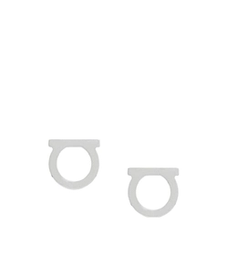 Ferragamo Classic Gancini Logo Earrings