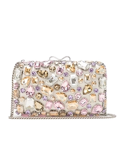 Self-Portrait Embellished Clutch Bag