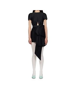 Twill Mini Dress