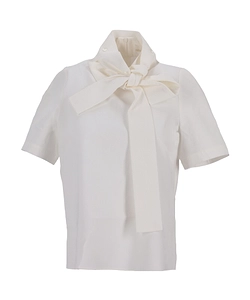 Tie-Neck Blouse