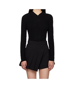 V-Neck Knitted Sweater
