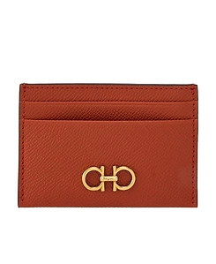 Ferragamo Gancini Plaque Cardholder