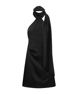 Draped Mini Dress