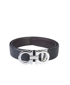 Ferragamo Gancini Reversible Buckle Belt