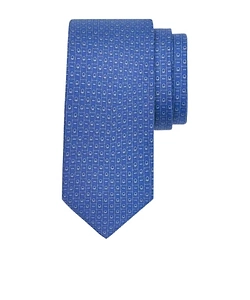 Ferragamo Jacquard Pointed Tip Tie