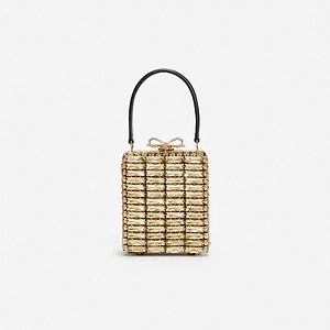 Self-Portrait Embellished Micro Bag