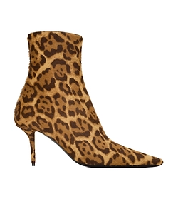 Ashley Booties In Pony Hair Leather