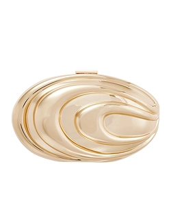 Inez Sculpted Clutch