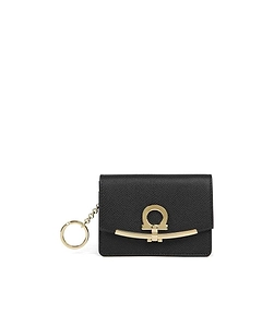 Ferragamo Logo Plaque Wallet