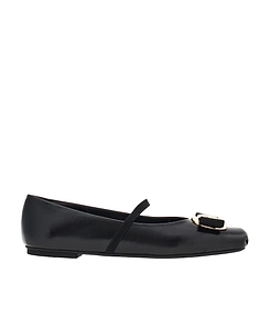 Ferragamo New Vara Slip-On Ballerina Shoes