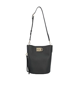 Ferragamo Studio Slider Clasp Bucket Bag