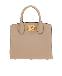 Ferragamo Studio Box Small Top Handle Bag