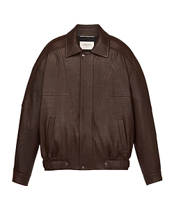 Jacket In Bubbled Lambskin