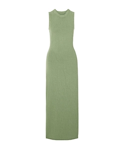 Lula Open-Back Knitted Maxi Dress