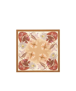Ferragamo Water Lilies Print Scarf