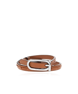 Ferragamo Double-Wrap Buckle Bracelet