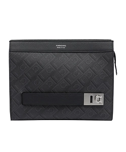 Ferragamo Eyewear Monogram Laptop Bag