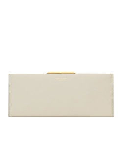 Midnight Small Clutch In Smooth Leather