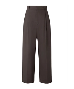 Pleated Zipper Casual Pants