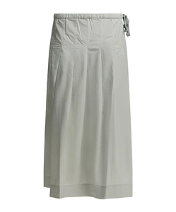 Side-Strap Midi Skirt