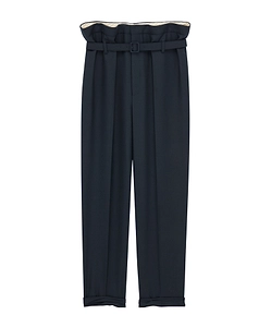Saint Laurent Paperbag Mid-Rise Pants
