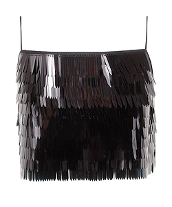 Self-Portrait Sequin Embellished Top