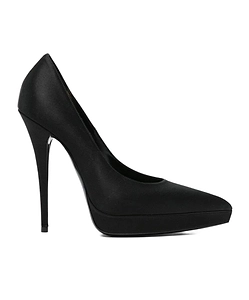 Pointed Toe Leather Pumps