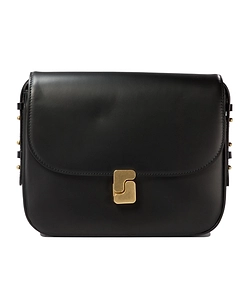 Soeur Structured Flap Crossbody Bag