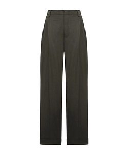Straight-Leg Casual Pants