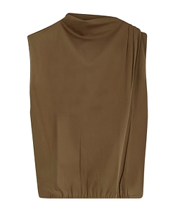 Soeur Idris Draped Sleeveless T-Shirt