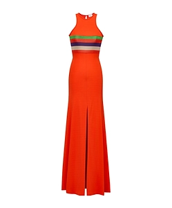 Round-Neck Sleeveless Dress