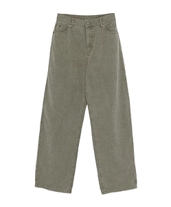 Straight-Leg Denim Pants