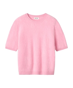 Soft Goat Short-Sleeve Knitwear