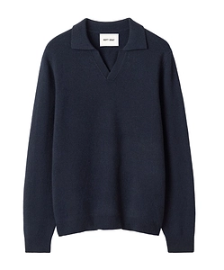 Cashmere Polo Sweater