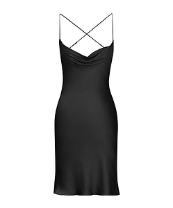 Saint Laurent Backless Cowl Dress