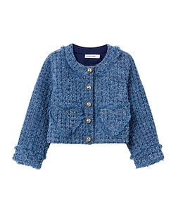 Heart-Pocket Fringed Jacket