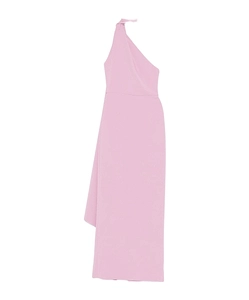One-Shoulder Drape Dress