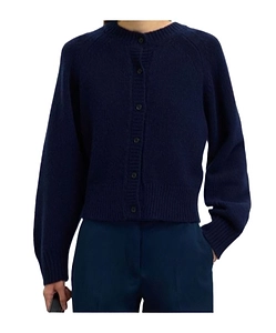Long-Sleeved Knitted Cardigan