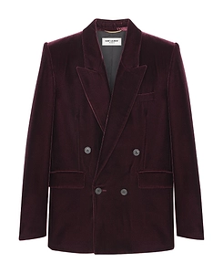 Saint Laurent Double-Breasted Buttoned Jacket