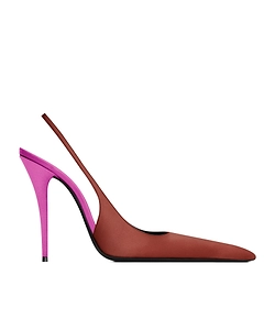 Saint Laurent Deroche Slingback Pumps