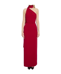 Solace London Demi One-Shoulder Maxi Dress