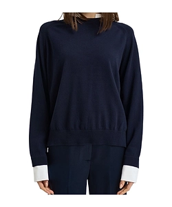 Crew Neck Knitted Sweater