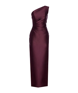 Solace London Kira One-Shoulder Dress