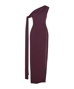 Solace London Irina One-Shoulder Long Dress