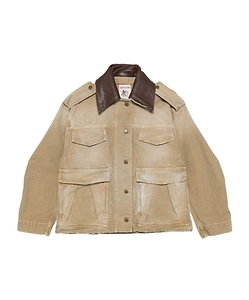 Semicouture Contrast Collar Utility Jacket